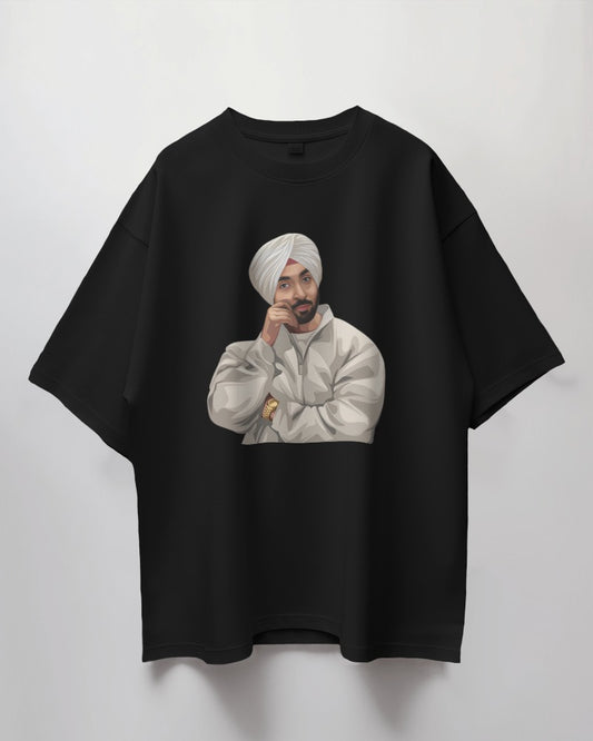 Diljit Dosanjh Dillummianti Tour 2024 Oversized Tshirt || Unisex