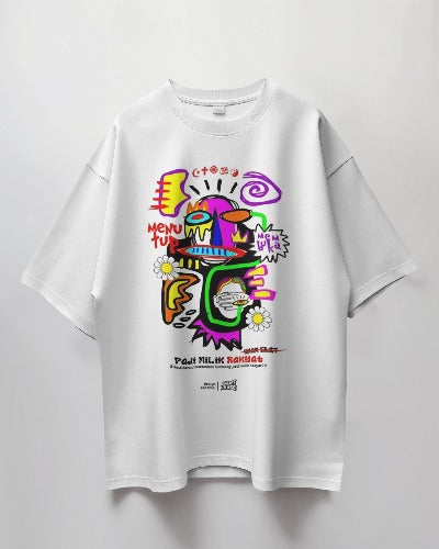 Abstract Graffiti || Unisex Oversized T-Shirt